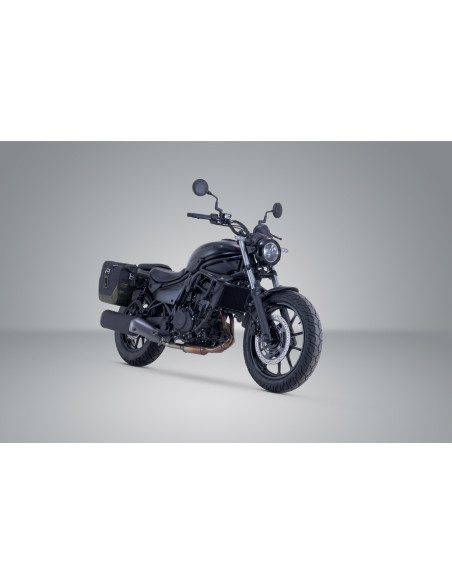 Sacoches latérales SW-MOTECH SLC Legend Gear LC2 13,5 Litres avec supports x2 Kawasaki Eliminator 500 2023