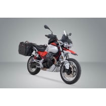 Sacoches latérales étanches SW-MOTECH SysBag WP L 27/40 Litres avec supports x2 Moto Guzzi V85 TT / Strada 2024