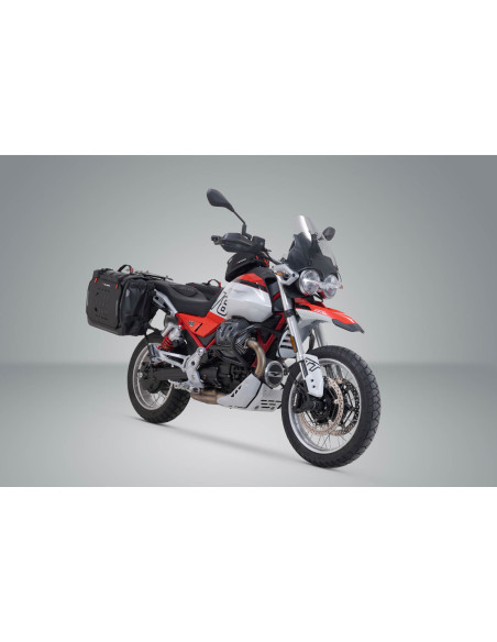 Sacoches latérales étanches SW-MOTECH SysBag WP L 27/40 Litres avec supports x2 Moto Guzzi V85 TT / Strada 2024