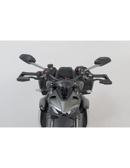 Protège leviers SW-MOTECH avec déflecteur Ducati Streetfighter V2 2021 - Triumph Daytona 660 2024
