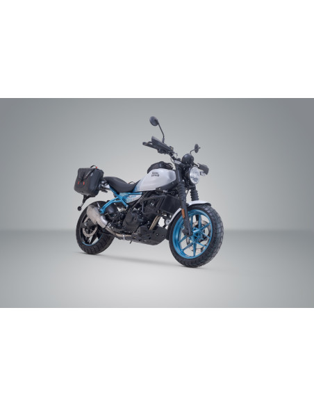 Sacoches latérales étanches SW-MOTECH SysBag WP M  gauche S droit avec supports x2 Royal Enfield Guerilla 450 2023