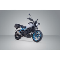 Sacoches latérales SW-MOTECH SLC Legend Gear LC1 droite - LC2 gauche avec supports Black Edition Royal Enfield Guerilla 450 2023