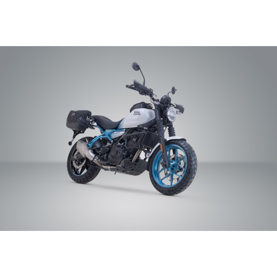 Sacoches latérales SW-MOTECH SLC Legend Gear LC1 droite - LC2 gauche avec supports Black Edition Royal Enfield Guerilla 450 2023