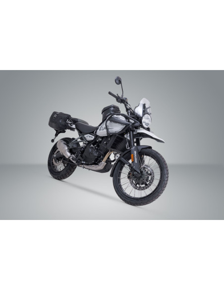 Sacoches latérales SW-MOTECH SLC Legend Gear LC1 droite - LC2 gauche avec supports Black Edition Royal Enfield Himalayan 2023