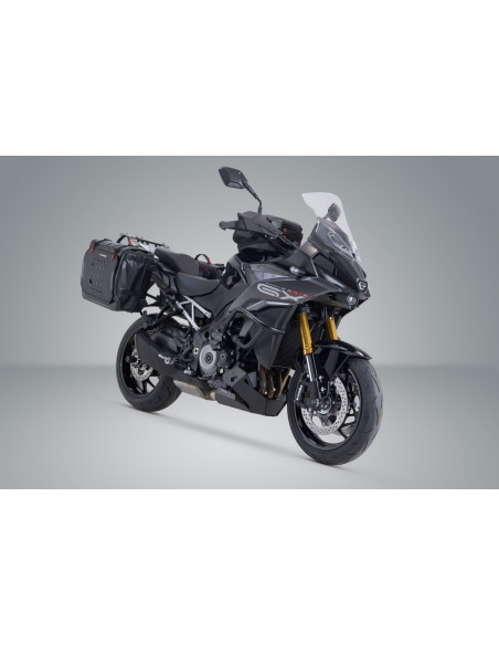 Sacoches latérales étanches SW-MOTECH SysBag WP L 27/40 Litres avec supports x2 Suzuki GSX-S10000GX 2023
