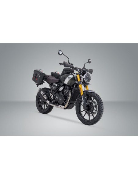 Sacoches latérales étanches SW-MOTECH SysBag WP M gauche S droit avec supports x2 Triumph Speed 400 - Scrambler 400 X 2023
