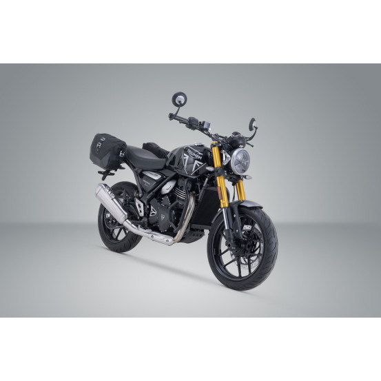 Sacoches latérales SW-MOTECH SLC Legend Gear LC1 droite - LC2 gauche avec supports Black Edition Triumph Speed 400 - Scrambler X