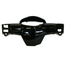 Carénage couvre guidon arrière origine Piaggio 50 Typhoon / Aprilia 50 SR Motard / Sport City One Noir