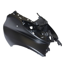 Carénage face avant maxiscooter origine Piaggio 300 / 400 / 500 MP3 Business 2014-2021 / 350 PM3 2018-2021 Noir mat 93 / B