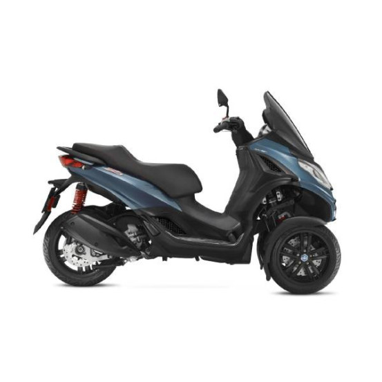 Carénage coque arrière gauche origine Piaggio 125 / 300 MP3 Yourban / HPE Bleu pétrole B12