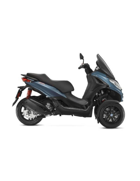 Carénage coque arrière gauche origine Piaggio 125 / 300 MP3 Yourban / HPE Bleu pétrole B12