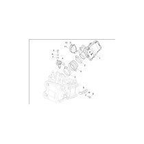 Boîtier papillon avec centrale électronique origine Piaggio 400 MP3 2020-2021