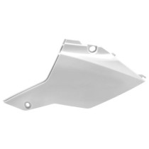 Plaques latérales Restylé POLISPORT - Blanc - Suzuki 400 DR-Z