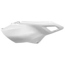 Plaques latérales Restylé POLISPORT - Blanc - Suzuki 400 DR-Z 2