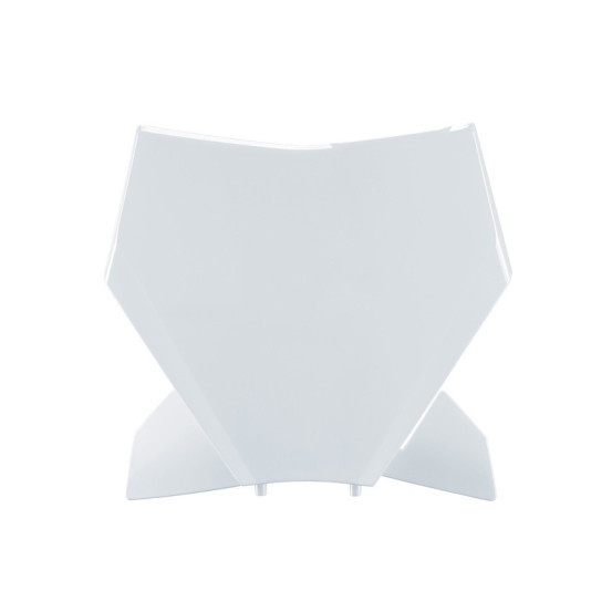 Plaque avant - Blanc - POLISPORT KTM SX / SXF 2023-2026