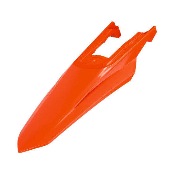Garde boue arrière - Orange - POLISPORT KTM EXC / EXC-F 2024