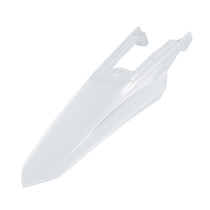 Garde boue arrière - Blanc - POLISPORT KTM EXC / EXC-F 2024