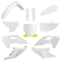 Kit plastiques complet - Blanc - POLISPORT Husqvarna TC FC 2023