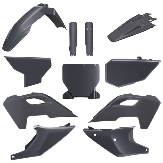 Kit plastiques complet - Gris - POLISPORT Husqvarna TC FC 2023