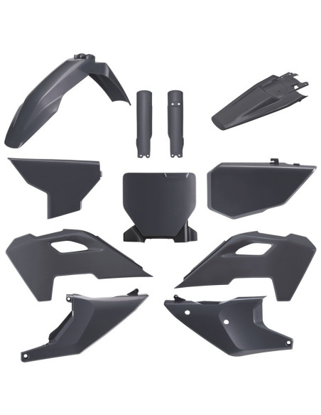 Kit plastiques complet - Gris - POLISPORT Husqvarna TC FC 2023