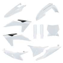 Kit plastiques complet - Blanc - POLISPORT KTM SX / SXF 2023