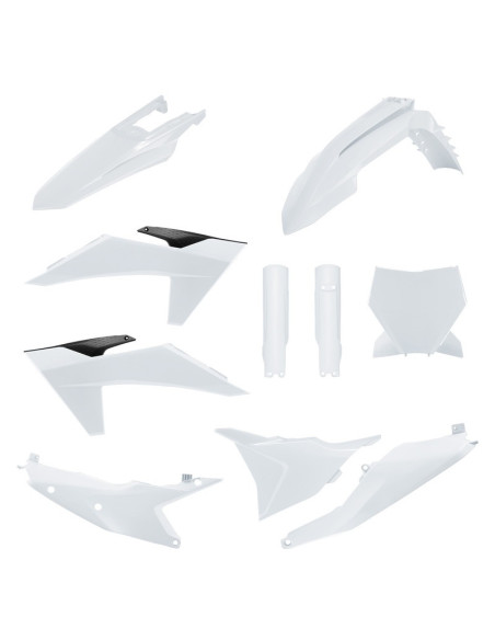 Kit plastiques complet - Blanc - POLISPORT KTM SX / SXF 2023