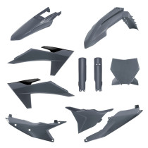 Kit plastiques complet - Gris - POLISPORT KTM SX / SXF 2023