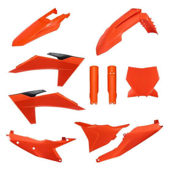 Kit plastiques complet - Orange - POLISPORT KTM SX / SXF 2024