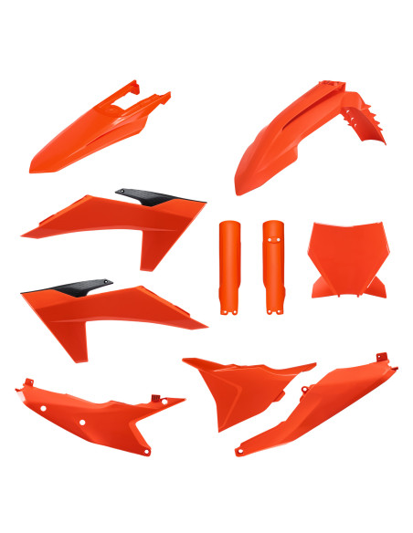 Kit plastiques complet - Orange - POLISPORT KTM SX / SXF 2024