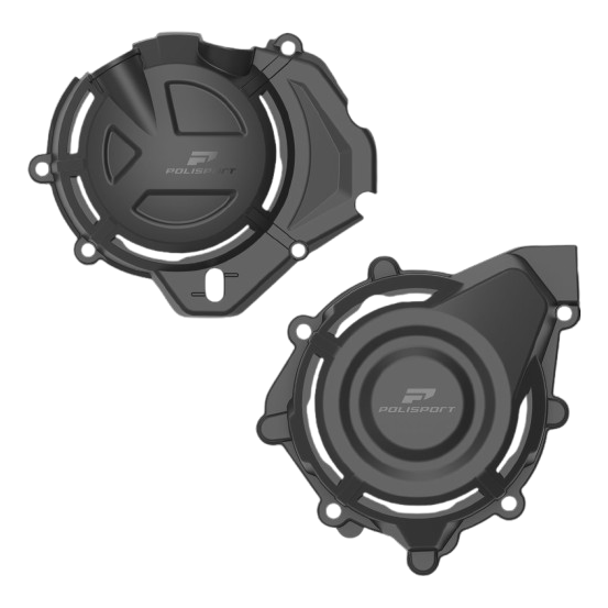 Kit de Protection de carters - Noir - POLISPORT CF Moto 450 MT 2024