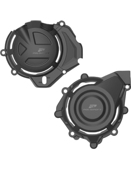 Kit de Protection de carters - Noir - POLISPORT CF Moto 450 MT 2024