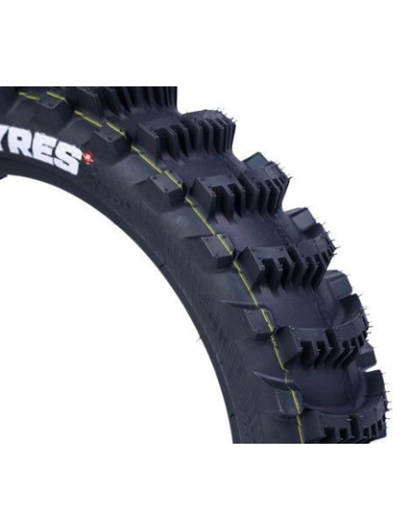 Pneu arrière Sable 110/90-19 Plews Tyres MX1 Hawkstone GP