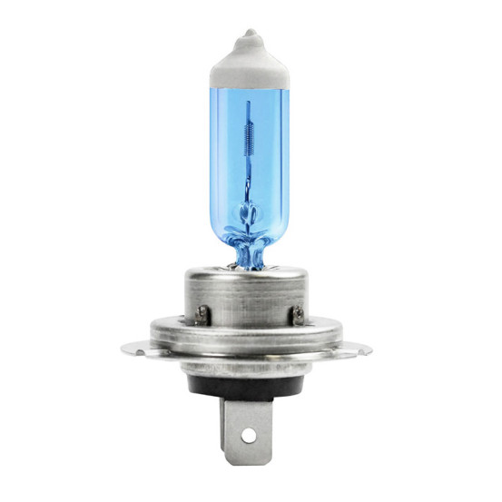 Ampoule halogène H7 12V 55w performnce culot PX26d bleu (éclairage Super blanc) (projecteur)