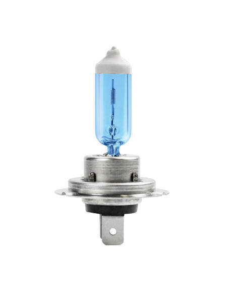 Ampoule halogène H7 12V 55w performnce culot PX26d bleu (éclairage Super blanc) (projecteur)