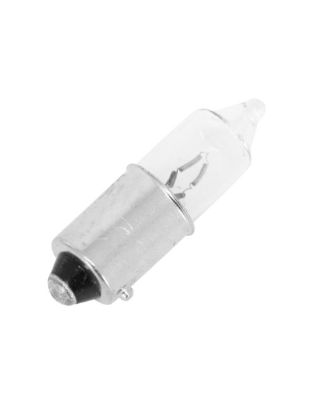 Ampoule halogène miniature H10w1 12V 21w culot bau9s temoin ergots decales 120° blanc (clignotant)