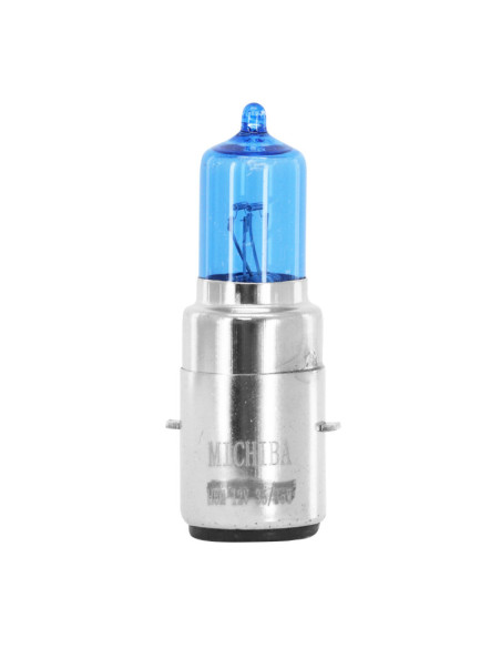 Ampoule halogène performance s2 12V 35-35w culot ba20d Super bleu (projecteur)