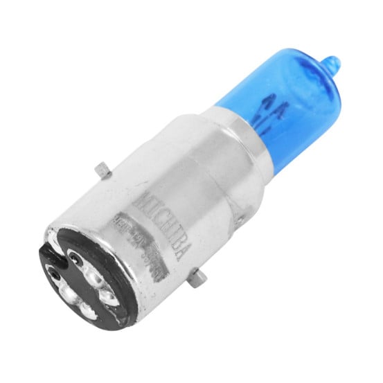Ampoule halogène performance s2 12V 35-35w culot ba20d Super bleu (projecteur)