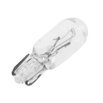 Ampoules standard 12V 1 / 7w culot w2 / 2x4 / 6d bulb t6 / 5 wedge blanc (compteur) (boite de 10) 2