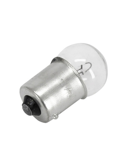 Ampoules standard 12V 10w culot bau15s norme ry10w graisseur ergots decales blanc (clignotant) (boite de 10)