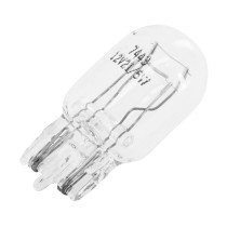 Ampoules standard 12V 21-5w culot w3x16d norme w21-5w t20 wedge blanc (compteur et clignotants) (boite de 10) 2
