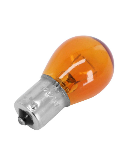 Ampoules standard 12V 21w culot ba15s norme p21w orange (clignotant) (boite de 10)