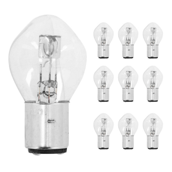 Ampoules standard 12V 35-35w culot ba20d bulb b35 blanc (projecteur) (boite de 10)