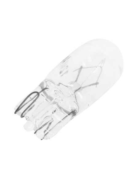 Ampoules standard 12V 3w culot w2 / 1x9 / 5d norme w3w t10 wedge blanc (compteur et clignotant) (boite de 10)