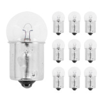 Ampoules standard 12V 5w culot ba15s norme r5w graisseur blanc (feu de position) (boite de 10)