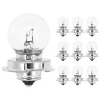 Ampoules standard 6v 15w culot p26s bulb g25.5 blanc (projecteur) (boite de 10)