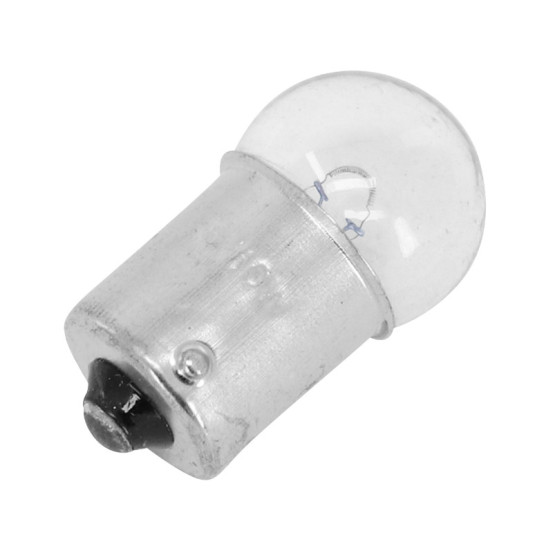 Ampoules standard 6v 10w culot ba15s norme r10w graisseur blanc (feu de position) (boite de 10)
