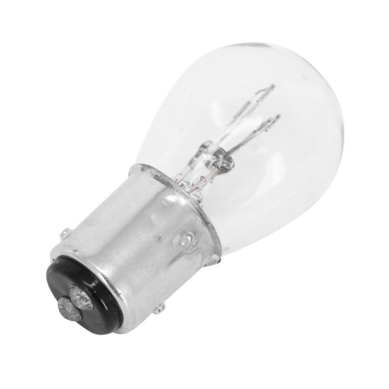 Ampoules standard 6v 21-5w culot bay15d norme p21-5w blanc (feu arrière+stop) (boite de 10)