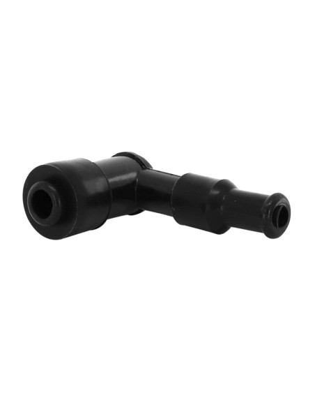 Antiparasite resine 90° compact Noir (pour bougie sans olive)
