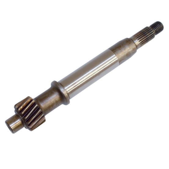 Arbre transmission primaire 4T 50 Chinois GY6 / 139QMB / Peugeot 50 Kisbee / Sym 50 Orbit / Baotian 50 BT49QT / Kymco 50 Agility
