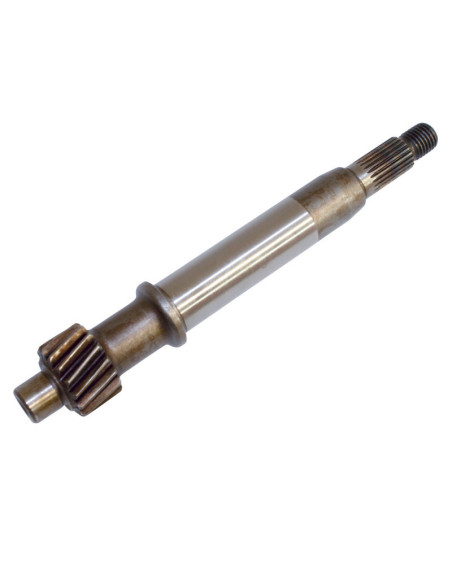 Arbre transmission primaire 4T 50 Chinois GY6 / 139QMB / Peugeot 50 Kisbee / Sym 50 Orbit / Baotian 50 BT49QT / Kymco 50 Agility